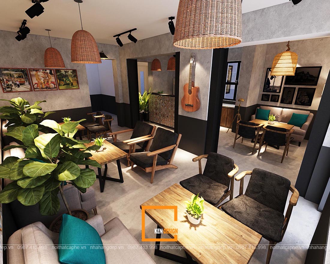 Thiết kế quán cafe tại Hải Phòng